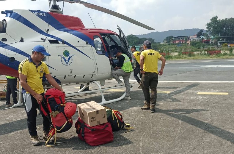 द्रौपदी पर्वत चोटी में हिमस्खलन में निम के 28 प्रशिक्षार्थी फंसे, राहत बचाव कार्य जारी।