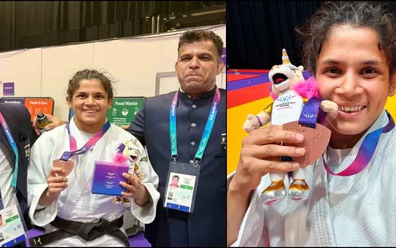 कॉमनवेल्थ जूडो में कांस्य जीतने वाली उन्नति शर्मा का आज देहरादून में भव्य स्वागत