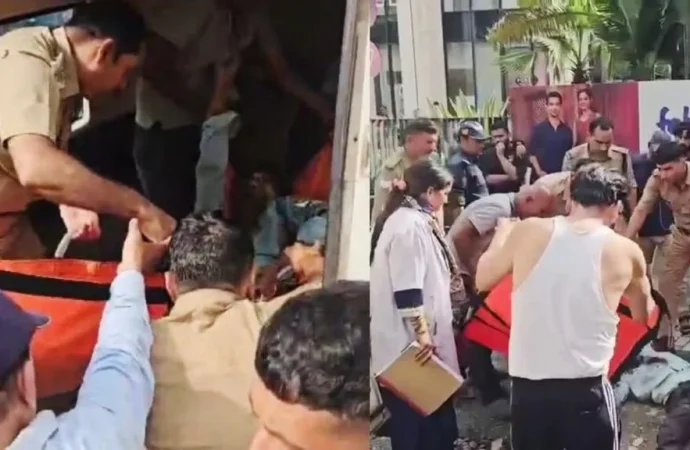 सेंट्रियो मॉल के सामने सर्वे ऑफ इंडिया की दीवार ढही, मलबे में दबकर युवक घायल