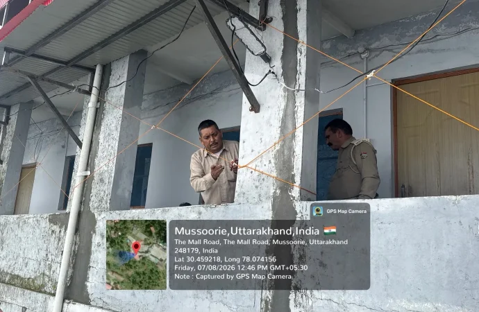 एमडीडीए का मेगा एक्शन: 15 बीघा अवैध प्लाटिंग ध्वस्त, मसूरी रोड पर निर्माण सील