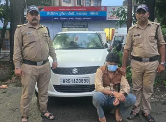 पटेलनगर में फायरिंग का आरोपी चंद घंटों में गिरफ्तार, कार बरामद