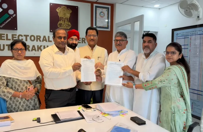 SIR पर कांग्रेस ने उठाए सवाल, मुख्य निर्वाचन अधिकारी से मिला प्रतिनिधिमंडल
