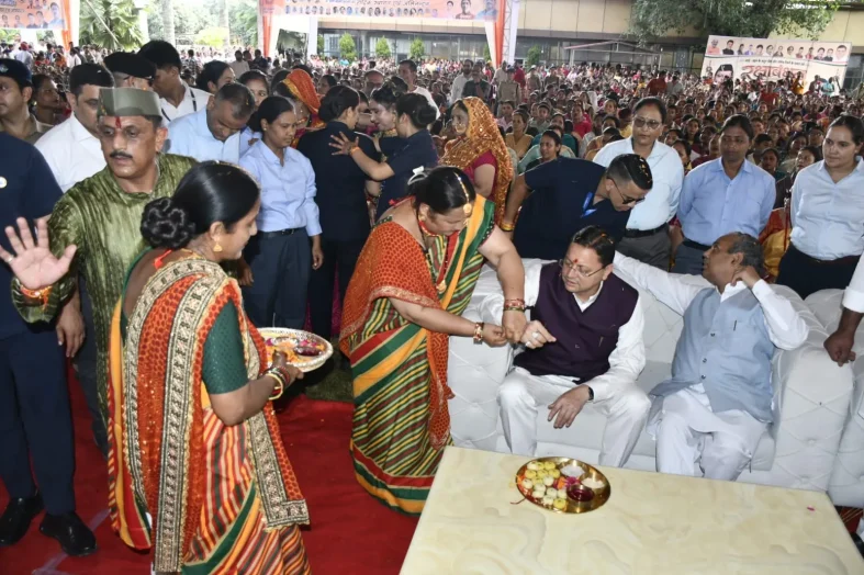 रक्षाबंधन पर मातृशक्ति के सम्मान और सशक्तिकरण का मुख्यमंत्री धामी ने दोहराया संकल्प