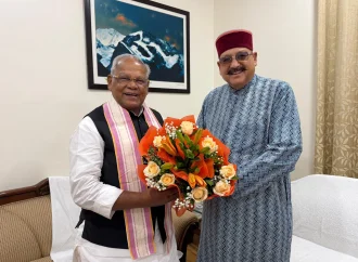 कैबिनेट मंत्री सतपाल महाराज ने केंद्रीय मंत्री जीतन राम मांझी से की शिष्टाचार भेंट