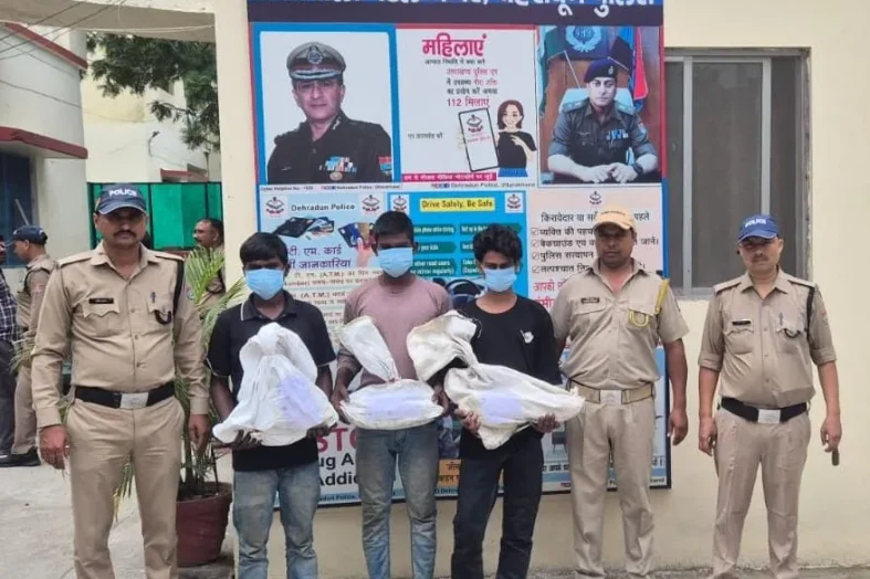 पटेलनगर में चोरी का खुलासा, तीन आरोपी गिरफ्तार